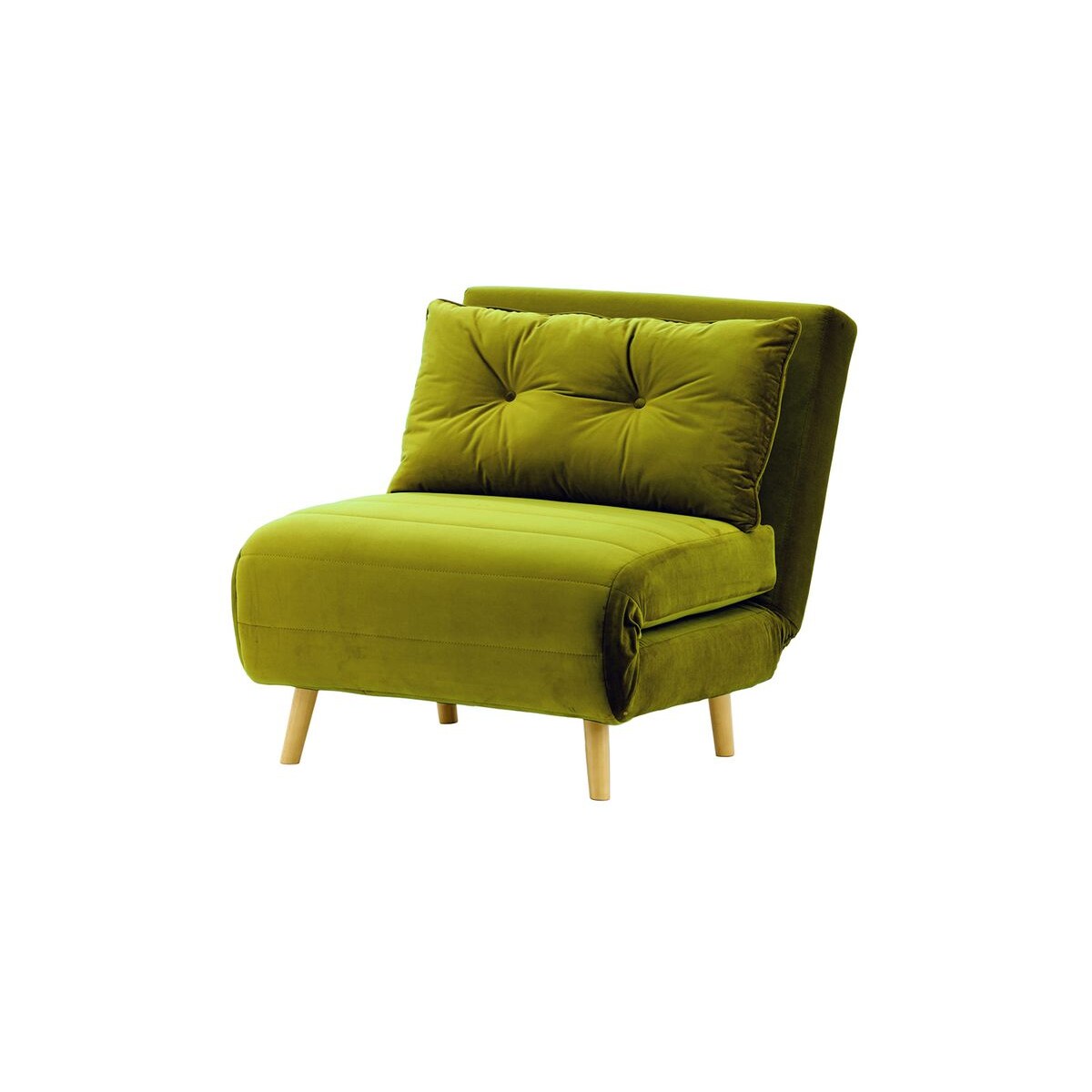 Fotel rozkładany Flic 77 cm-Velluto 9-like oak