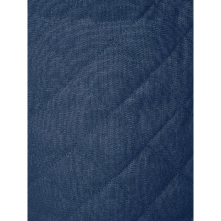 Kosz na pranie pikowany 54x40x40 cm TRAPUNTA granatowy