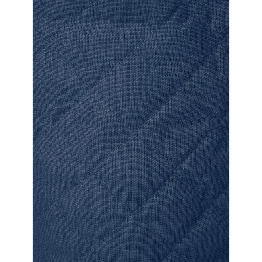 Kosz na pranie pikowany 54x40x40 cm TRAPUNTA granatowy