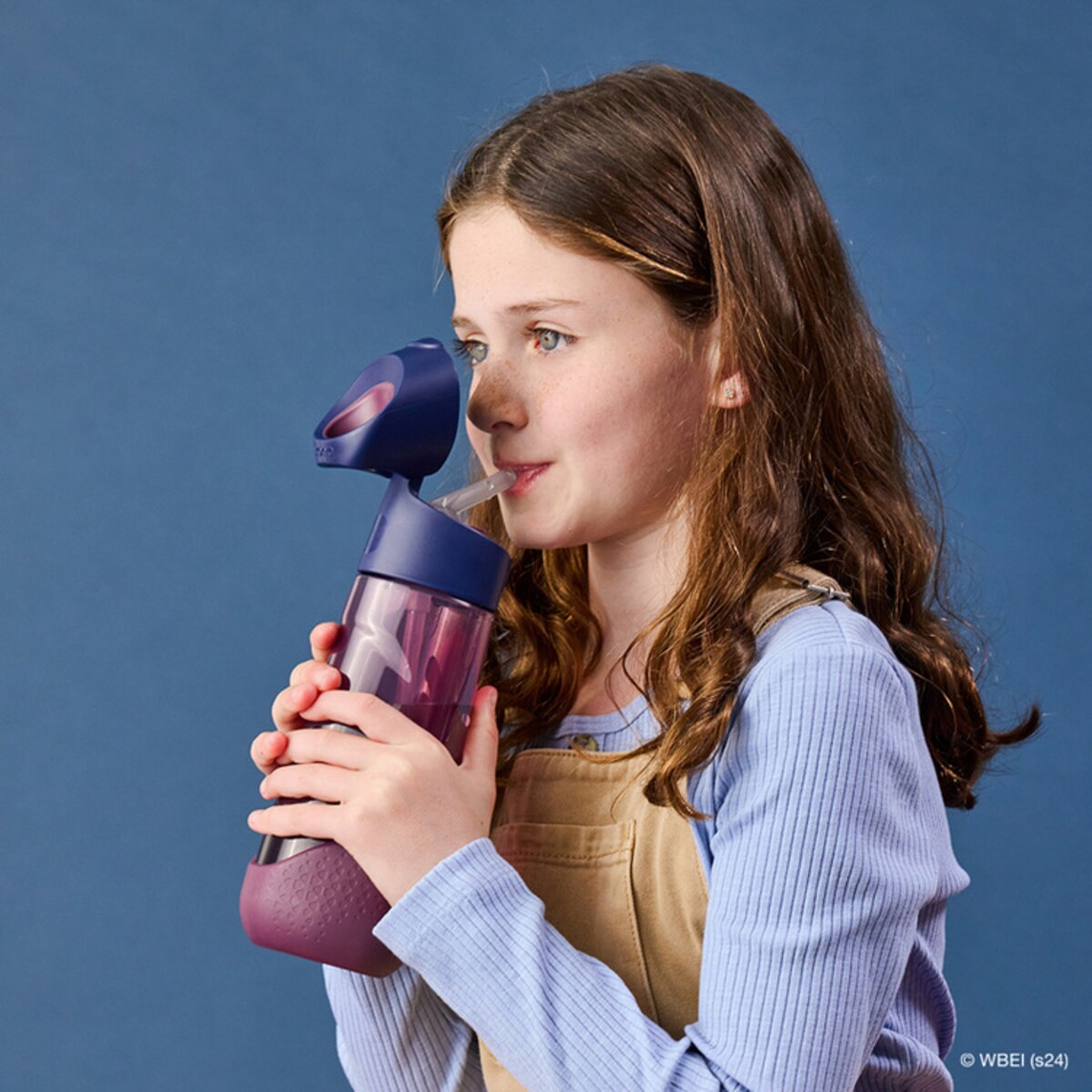 Harry Potter Bidon ze słomką dla dziecka do szkoły - butelka na wodę tritanowa 600 ml b.box