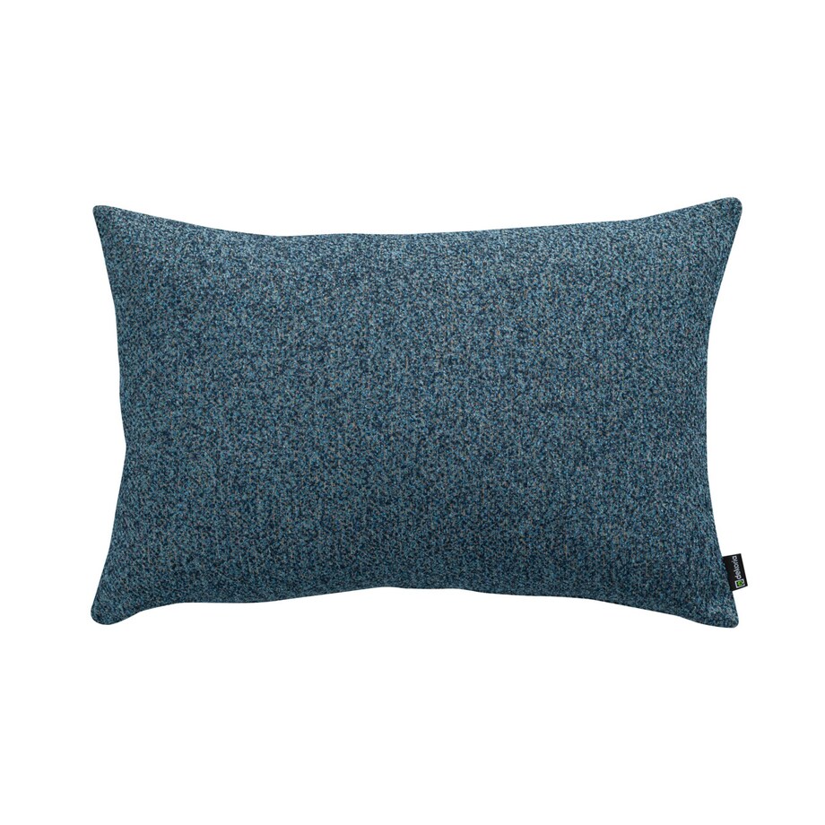 Poszewka Kinga na poduszkę prostokątną 47x28 niebiesko-granatowy melanż