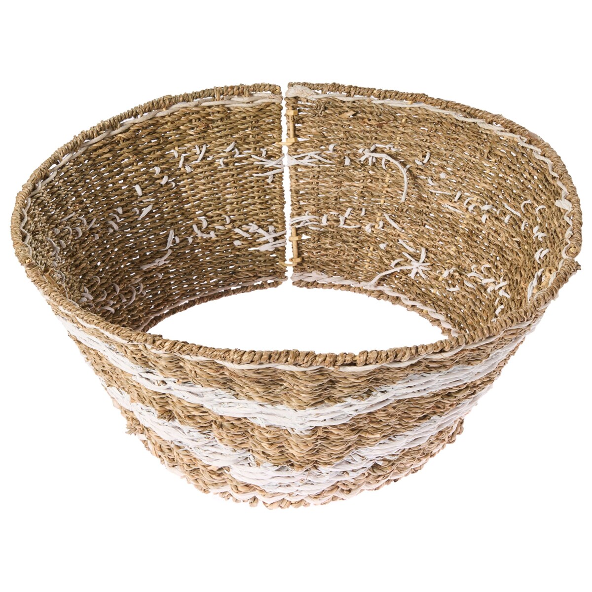 Osłonka pod choinkę HIVER Trawa morska Naturalny 60 cm