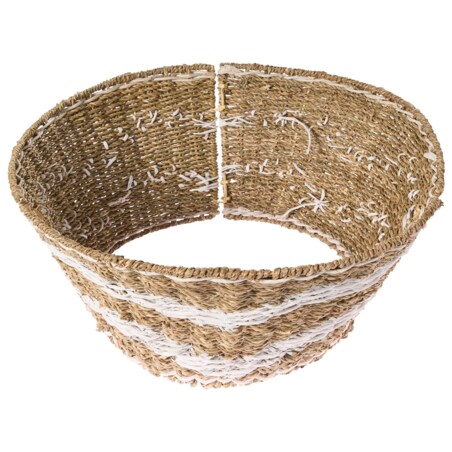 Osłonka pod choinkę HIVER Trawa morska Naturalny 60 cm