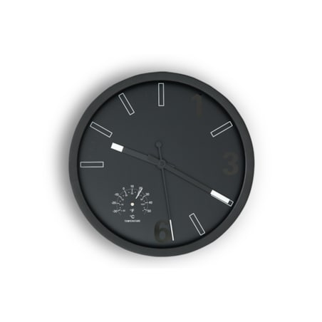 Konsimo TEMPO Zegar, czarny
