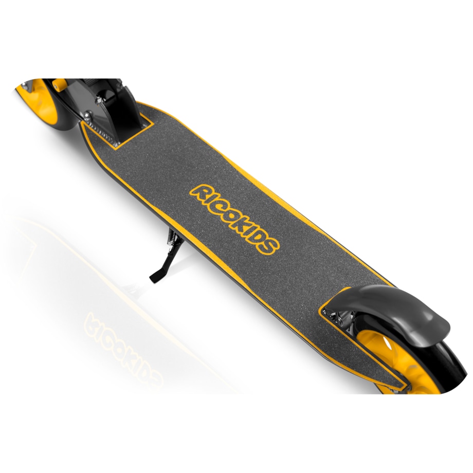 Hulajnoga składana dla dzieci RicoKids Kodi szaro-pomarańczowa