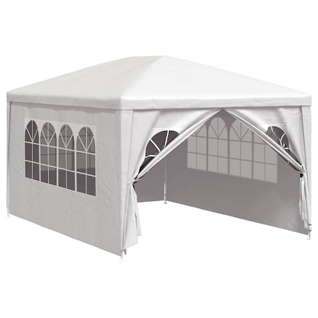 vidaXL Namiot imprezowy, 3 x 4 m, biały