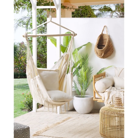 Fotel wiszący BONEA Bawełna Beżowy