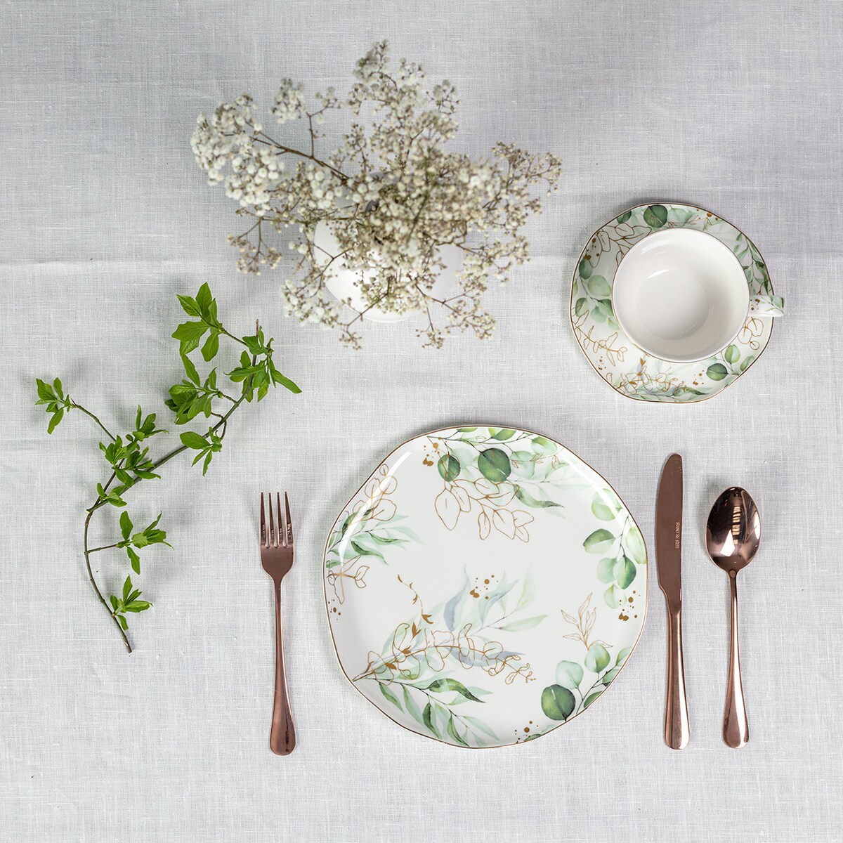 Talerz obiadowy Fiori ⌀26cm, 26 x 1,5 cm