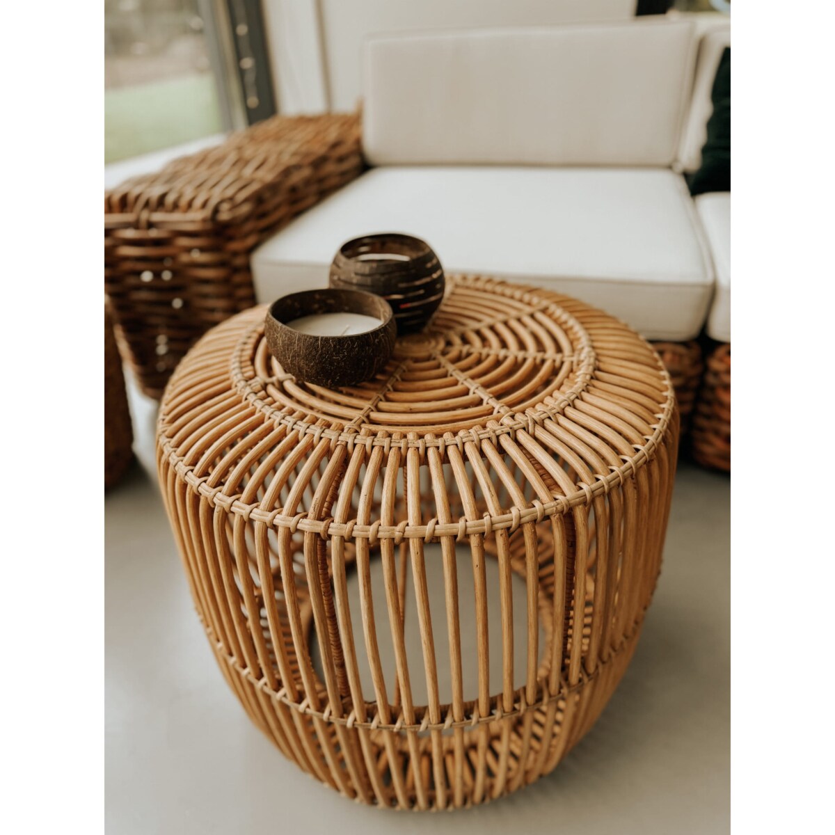 STOLIK RATTANOWY FITO S