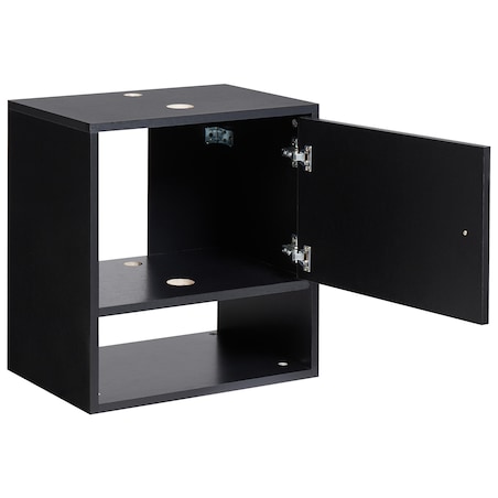 Szafka łazienkowa wisząca pod umywalkę LIMERIA 45 cm Czarny