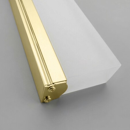 Kinkiet App1850-1W 80Cm Led Złoty, Metal, Tworzywo Sztuczne