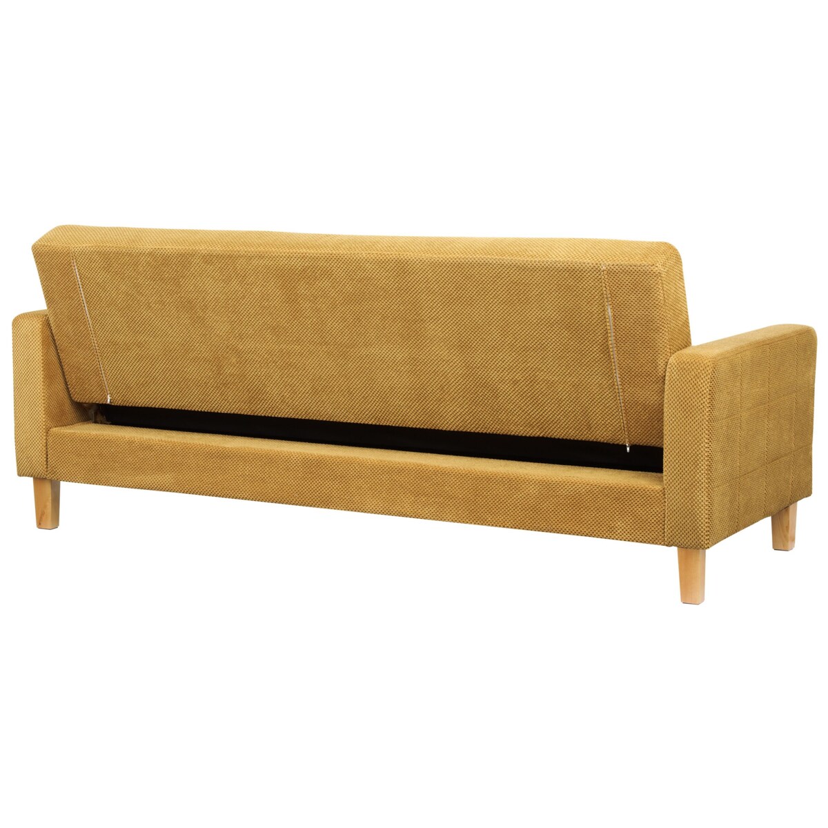 Sofa rozkładana żółta VEHKOO