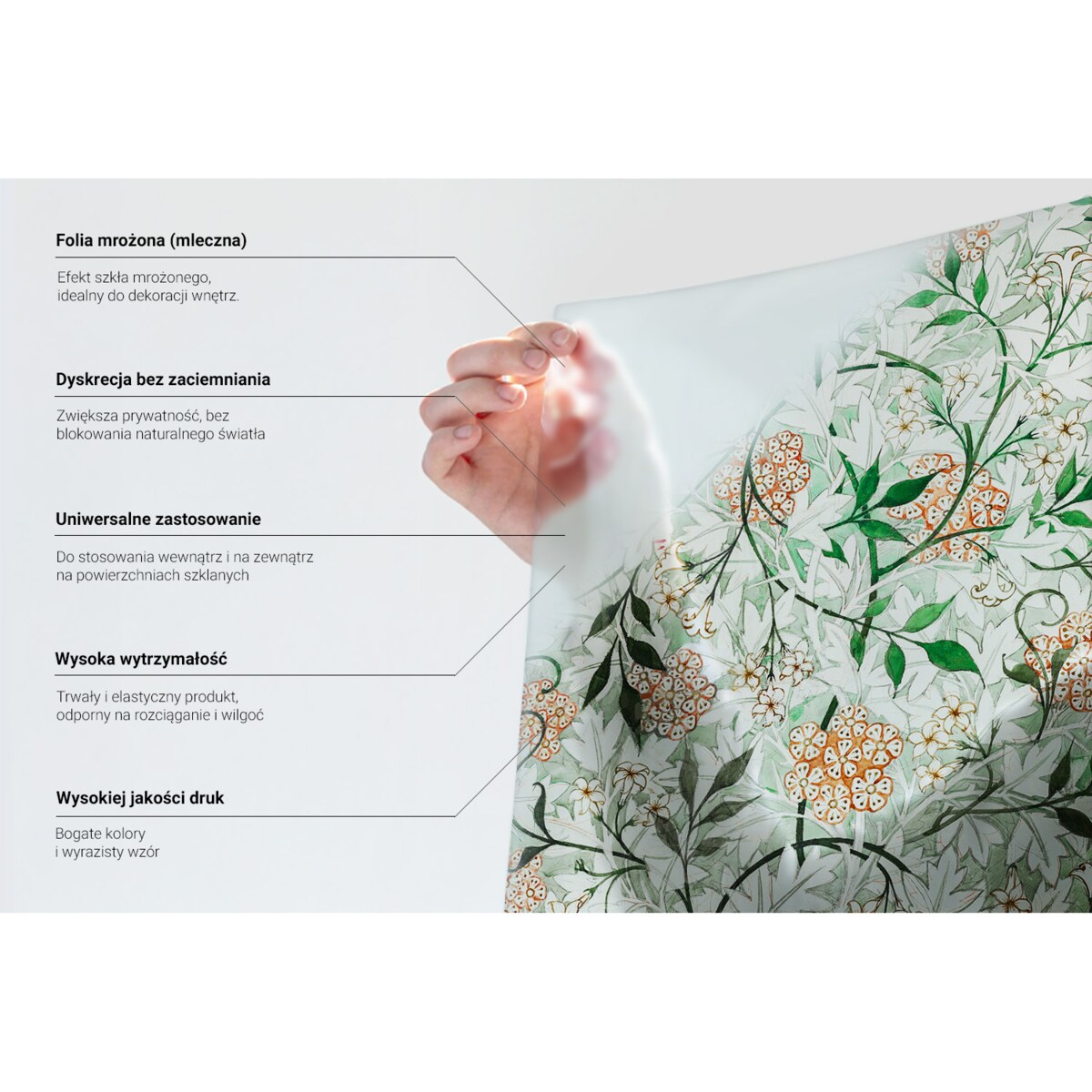 Folia okienna dekoracyjna - Beżowy odcień minimalistyczna elegancja - 200x116 cm