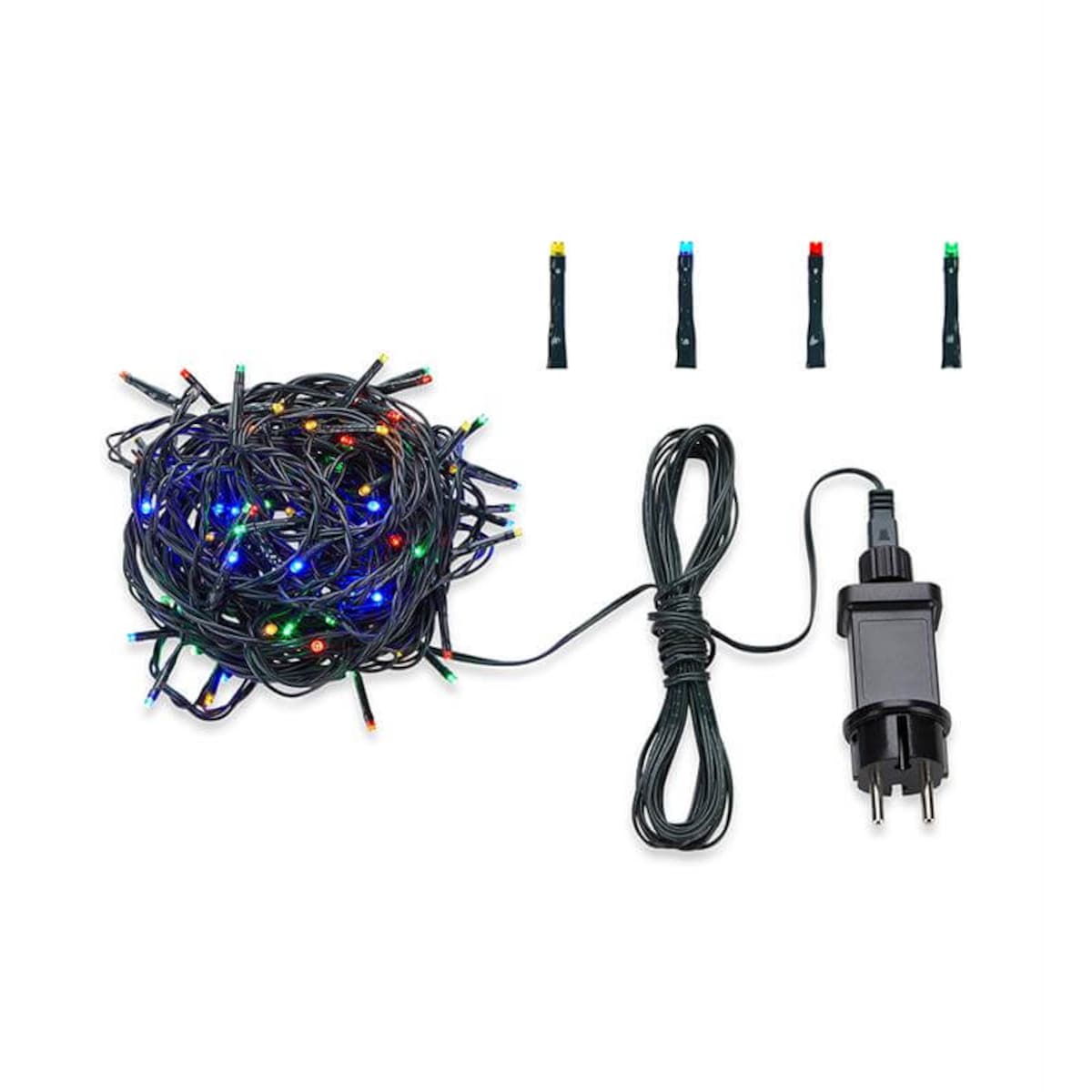 Choinkowe lampki dekoracyjne 1,7m 120 LED 3,6W multikolor