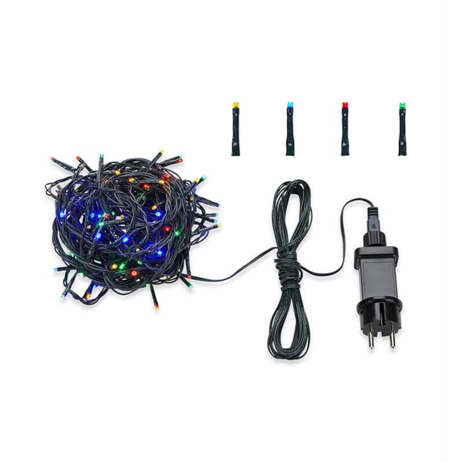 Choinkowe lampki dekoracyjne 1,7m 120 LED 3,6W multikolor