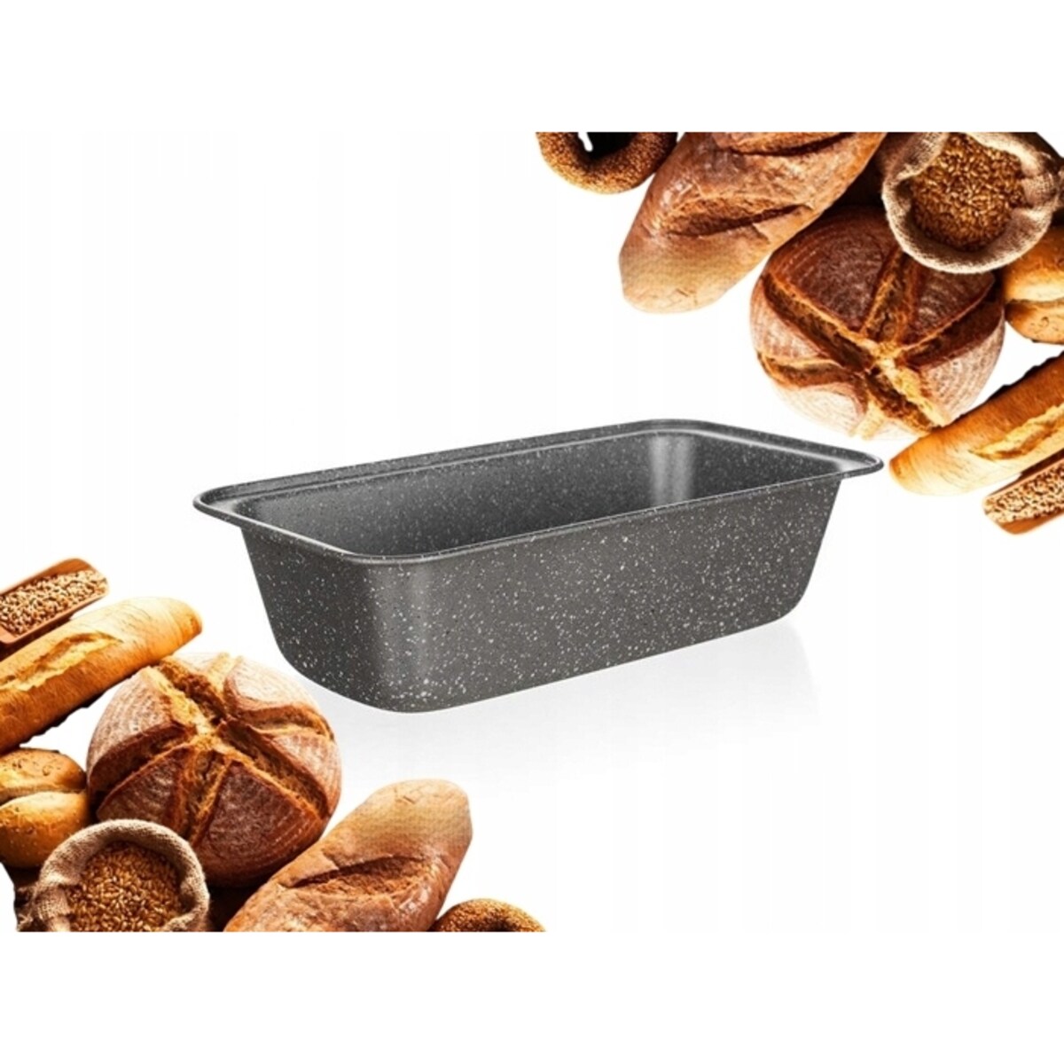 FORMA na KEKS wypieki bułka chleb 27 x 14 cm Blacha ciasto pasztet deser