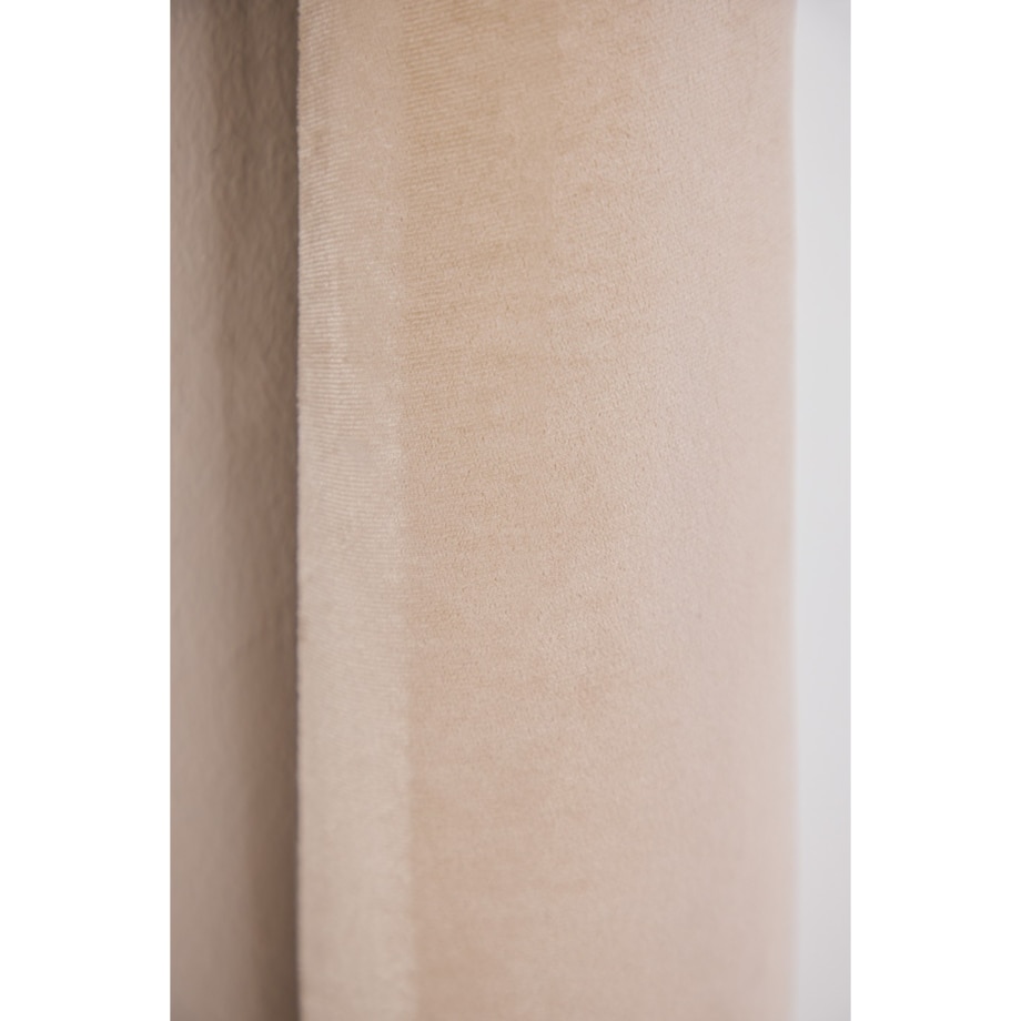 Owalne lustro ścienne z aksamitu 60x160 cm Jasnon