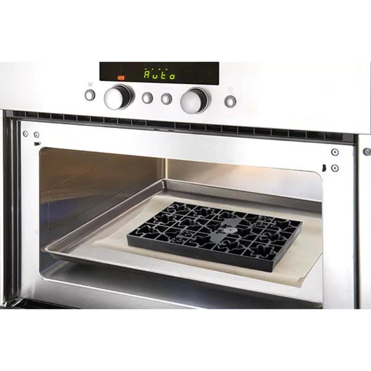 Zestaw Voilá Cookie Winter Holiday, wykrawacz do ciastek + 10 torebek z cukierkami, Silikomart