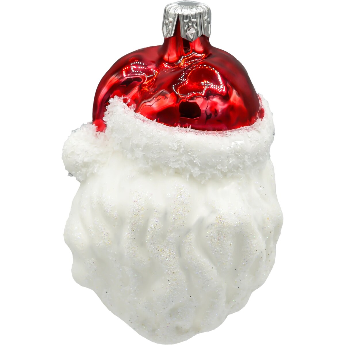 Bombka choinkowa: Święty Mikołaj w maseczce