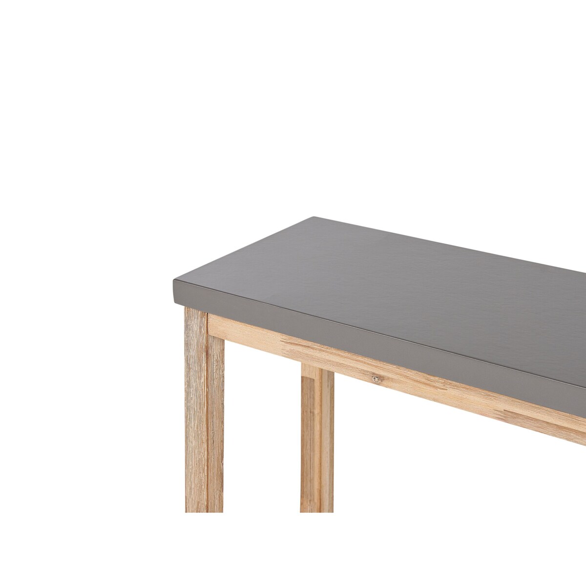 Ławka ogrodowa 160 cm betonowa szara OSTUNI