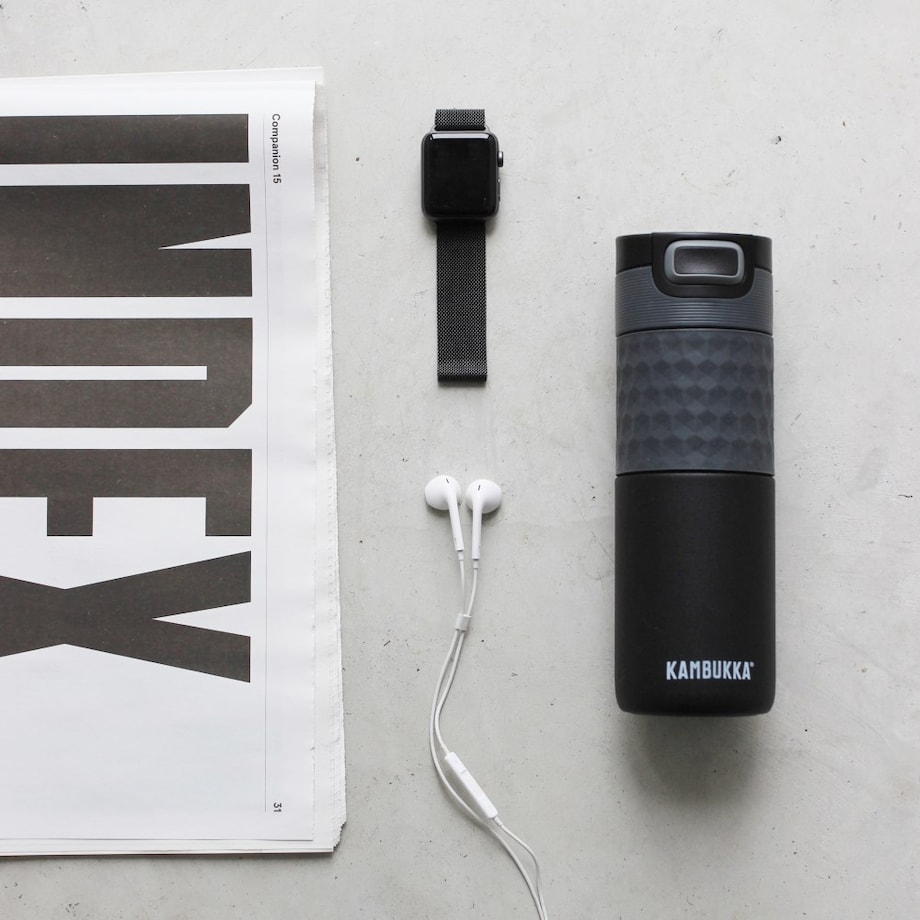 Kubek termiczny 500 ml (czarny) Etna Grip Kambukka