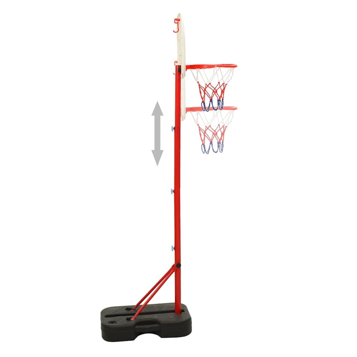 vidaXL Zestaw do koszykówki, regulowany w zakresie 138,5-166 cm