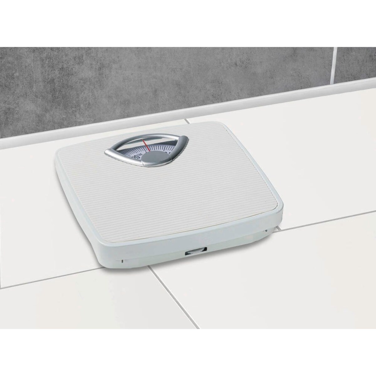 Waga łazienkowa, metalowa, 27 x 26,5 cm, WENKO