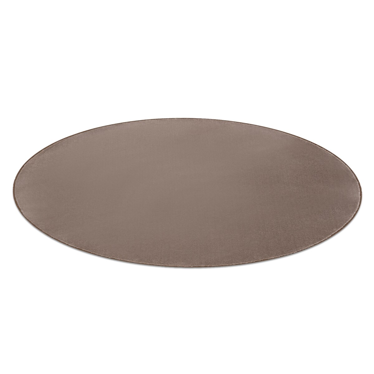 Dywan koło SEDUCTION taupe 49 miękka, koło 150 cm