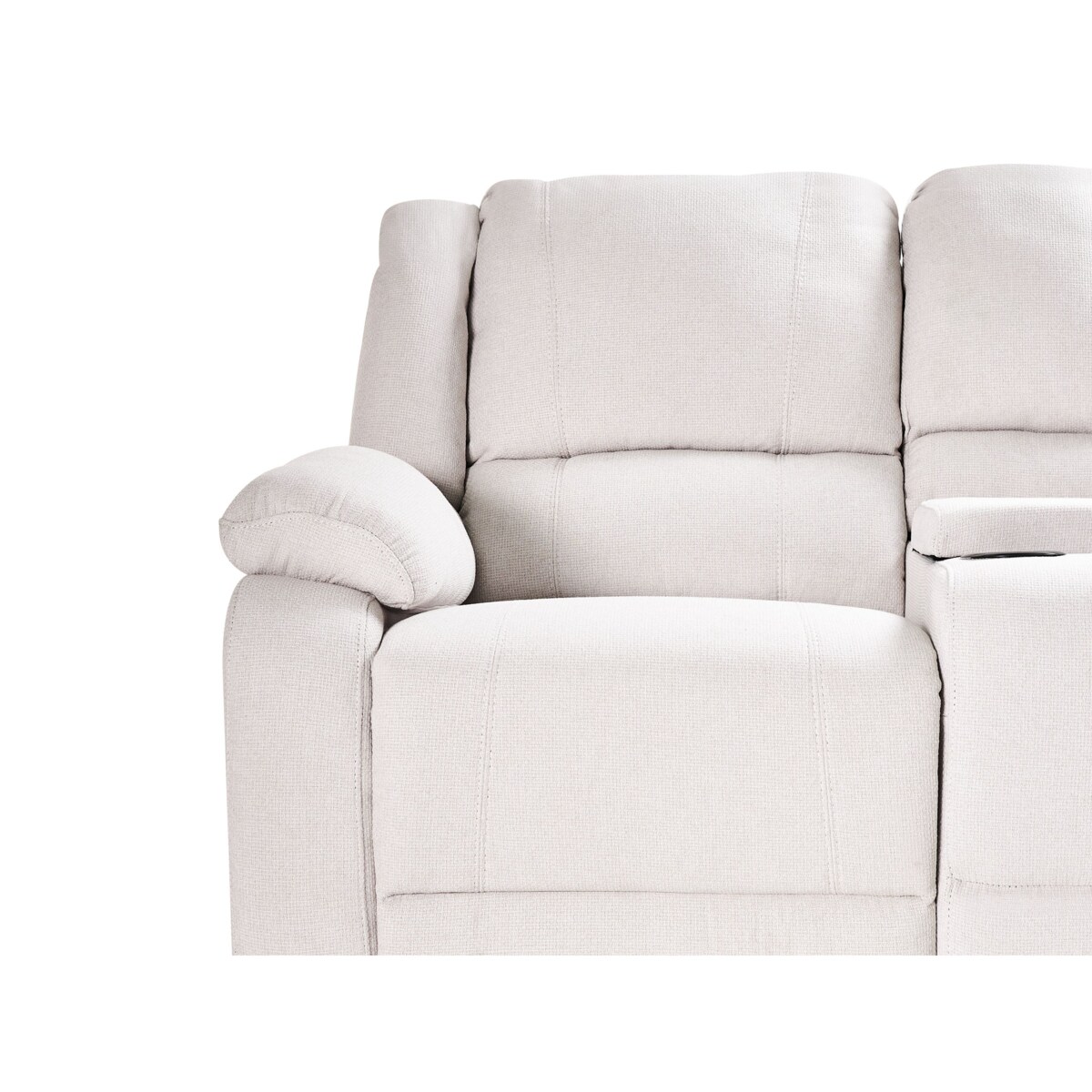 Narożnik ROKKE Jasnobeżowy Lewostronny