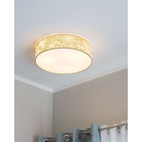 Lampa sufitowa złota RENA