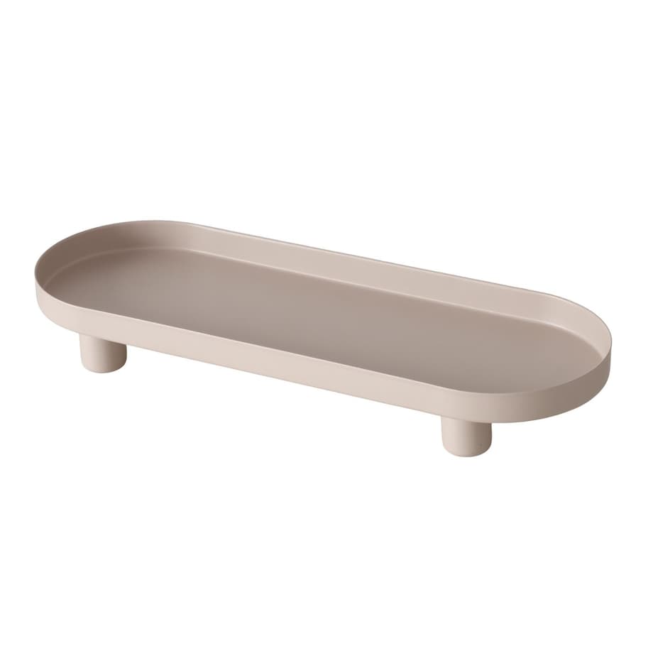 Taca dekoracyjna 28x10x3,7 cm FERCULUM beżowa
