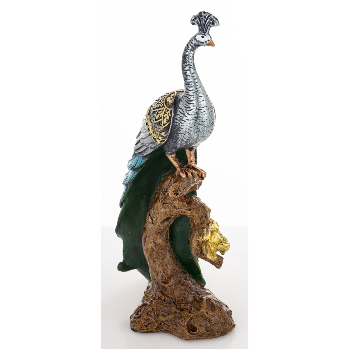 Dekoracja - Paw 29x10x14 cm POAT-2