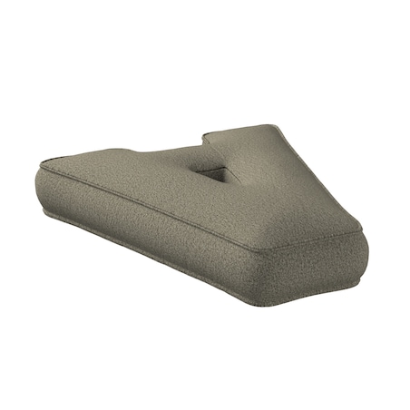 Poduszka literka A, ciemny beż, 30x40cm, Boucle