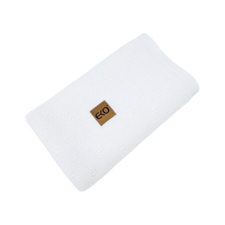 Kocyk bambusowy BIAŁY