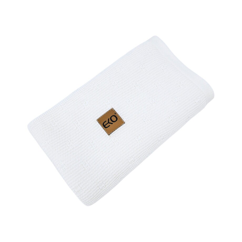 Kocyk bambusowy BIAŁY