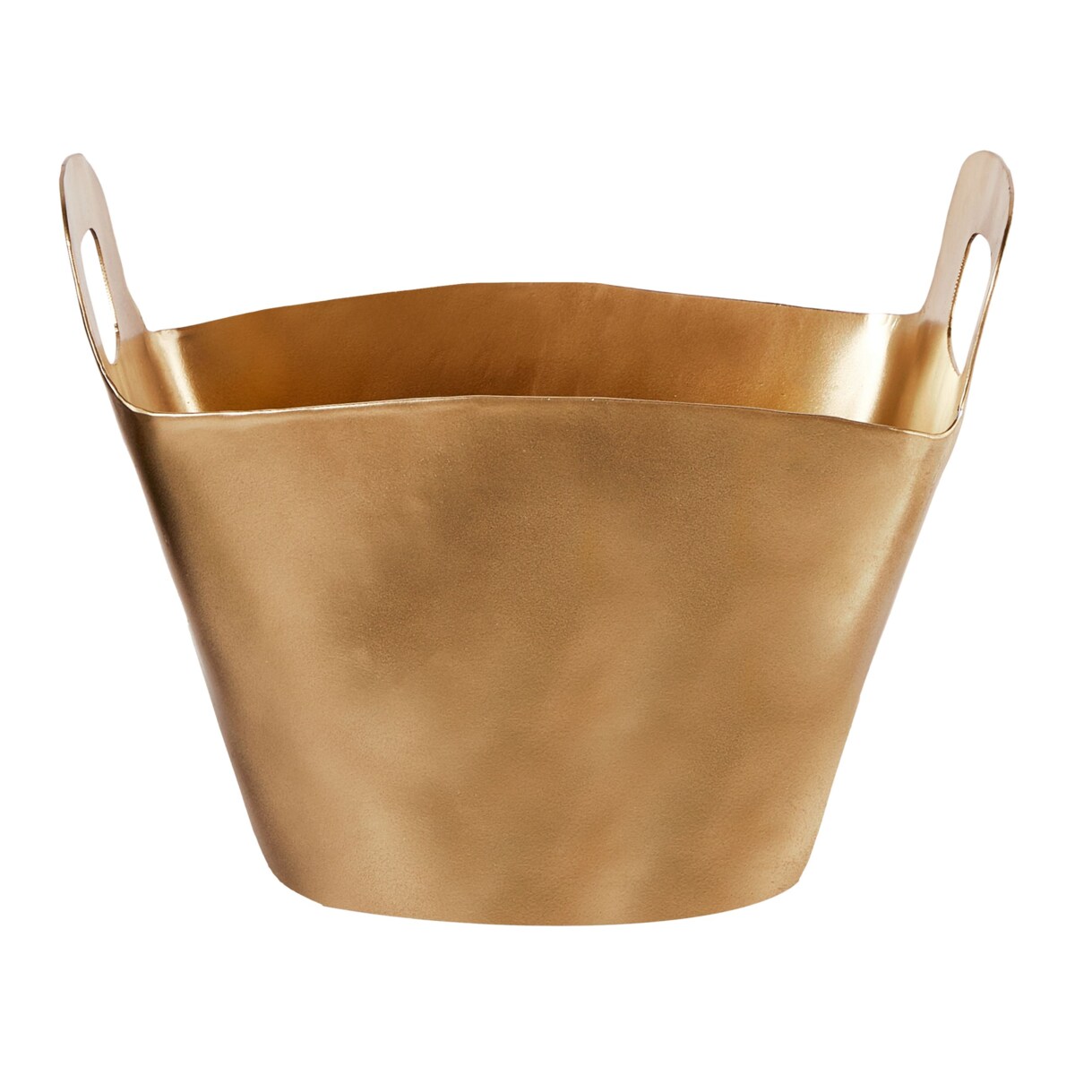 Pojemnik na lód metalowy złoty SUNBAT