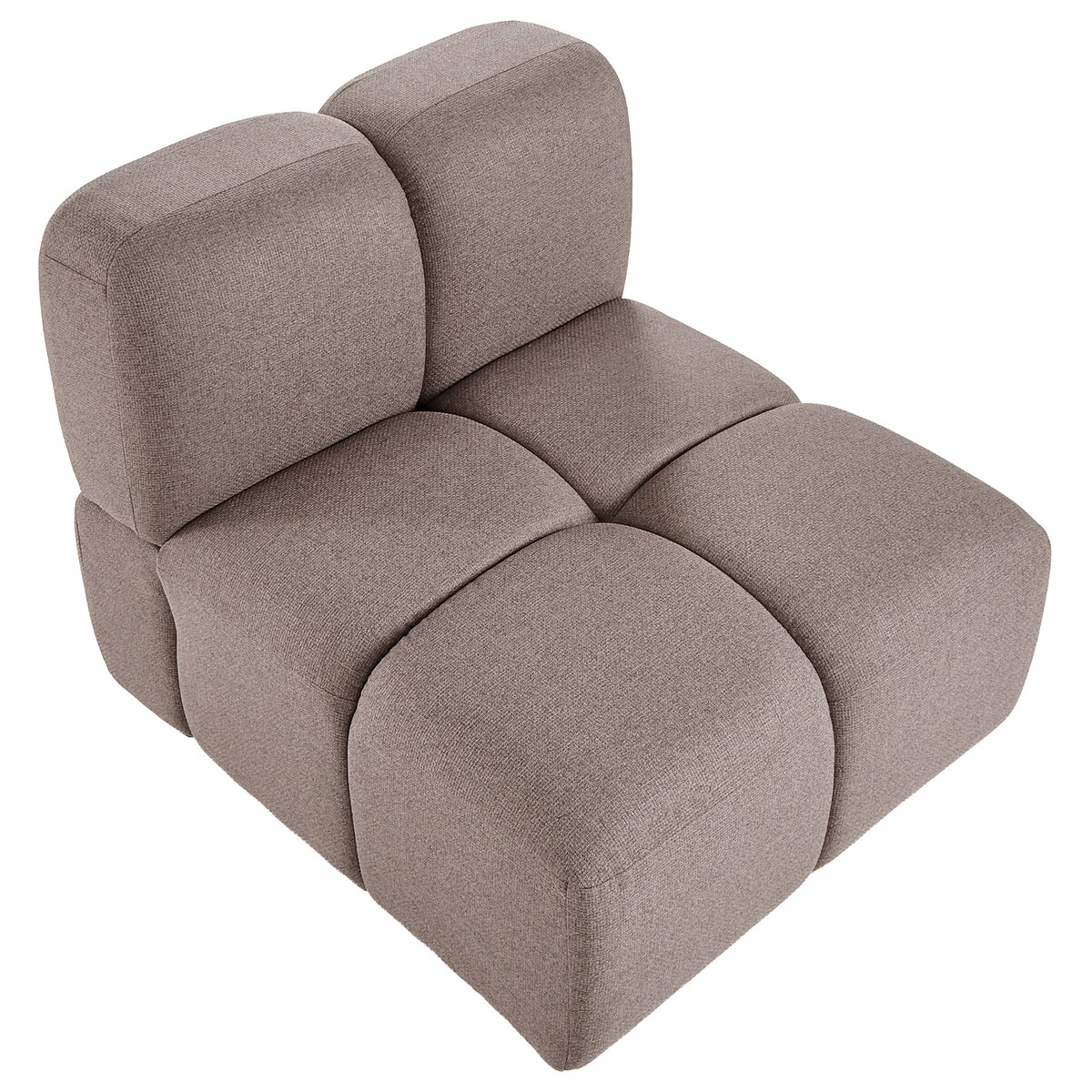 Sofa modułowa dla 3 osób MAKSABERG Beżowoszary