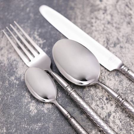 Sztućce Cubism komplet dla 6 osób 24 części, 43,5 x 32,5 x 6 cm