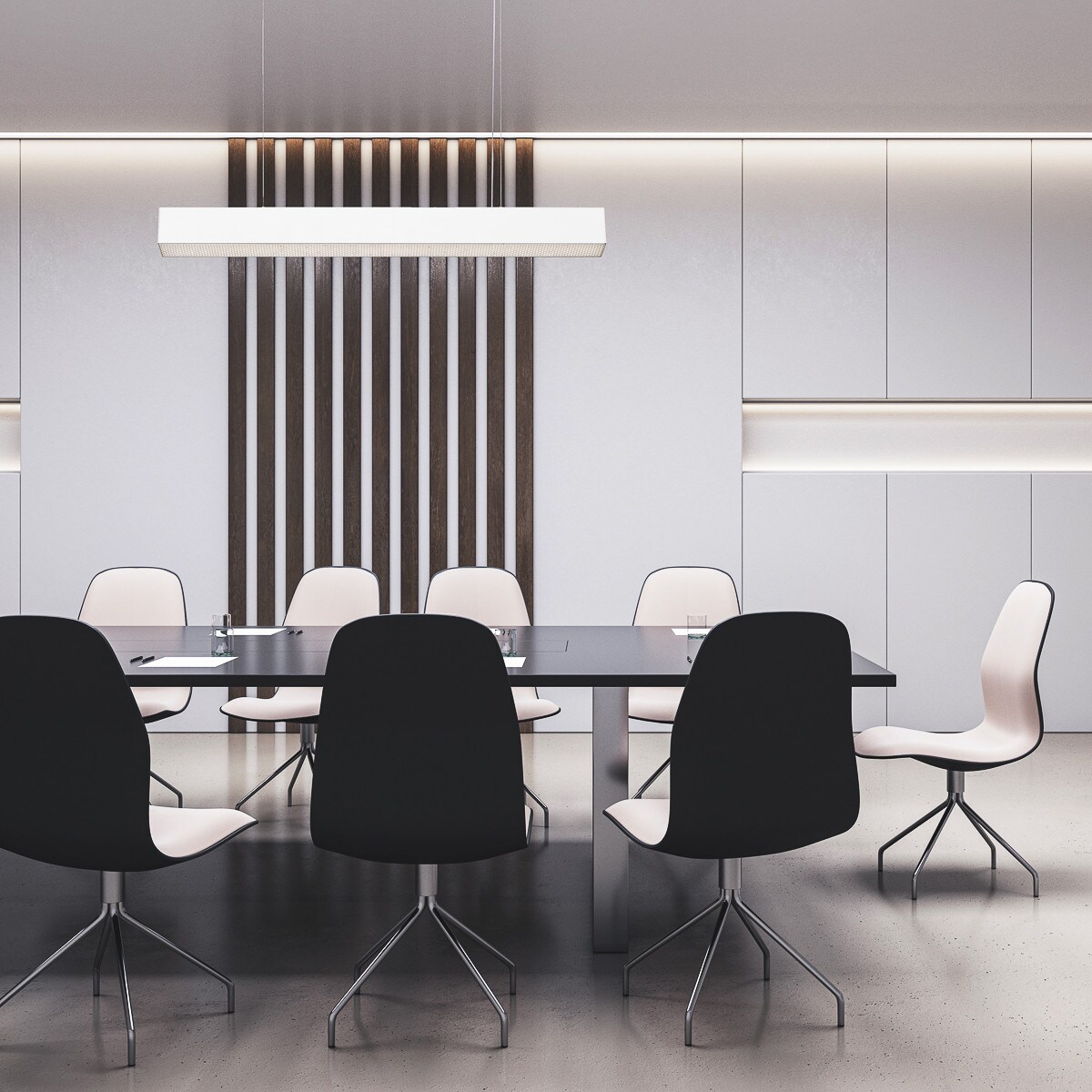 Lampa sufitowa wisząca Light Prestige Mira biały LED 2700K-6500K (SMART) 1 szt.