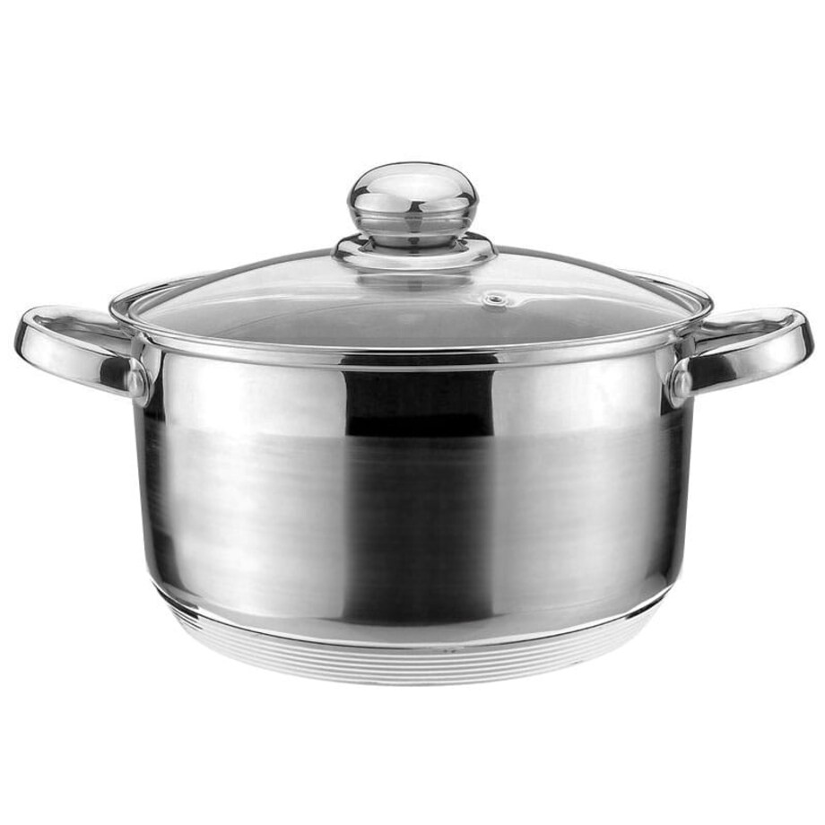 GARNEK Z GRUBYM DNEM 9 WARSTW STAL NIERDZEWNA INDUKCJA GAZ 4.6L 22CM ZILNER