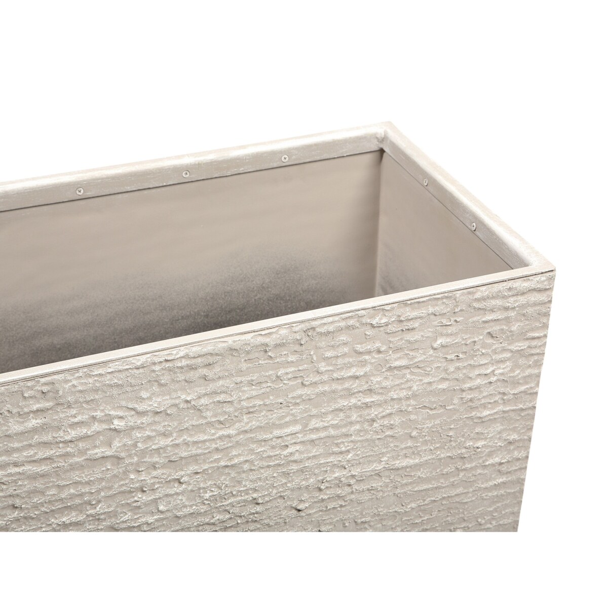 Doniczka 34 x 80 x 56 cm beżowa EDESSA