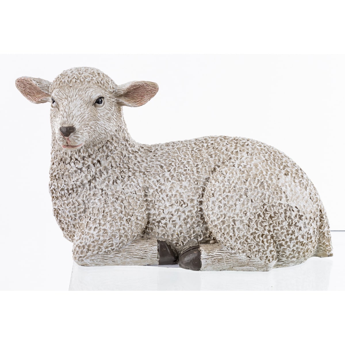 Dekoracja - figurka owieczka 8x13x6 cm OVIS leżąca