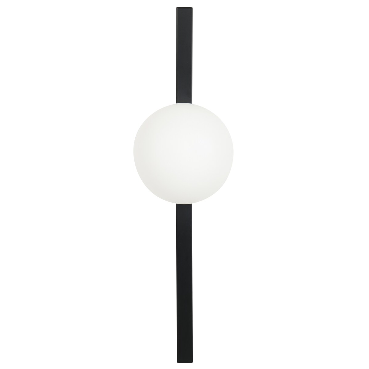 Lampa ścienna ISABELLA Czarny Metal