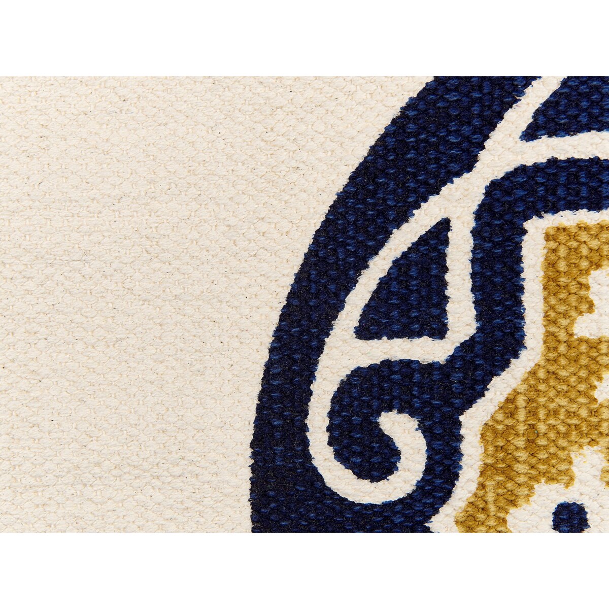 Dekoracja ścienna z frędzlami bawełniana wielokolorowa NOWSHERA