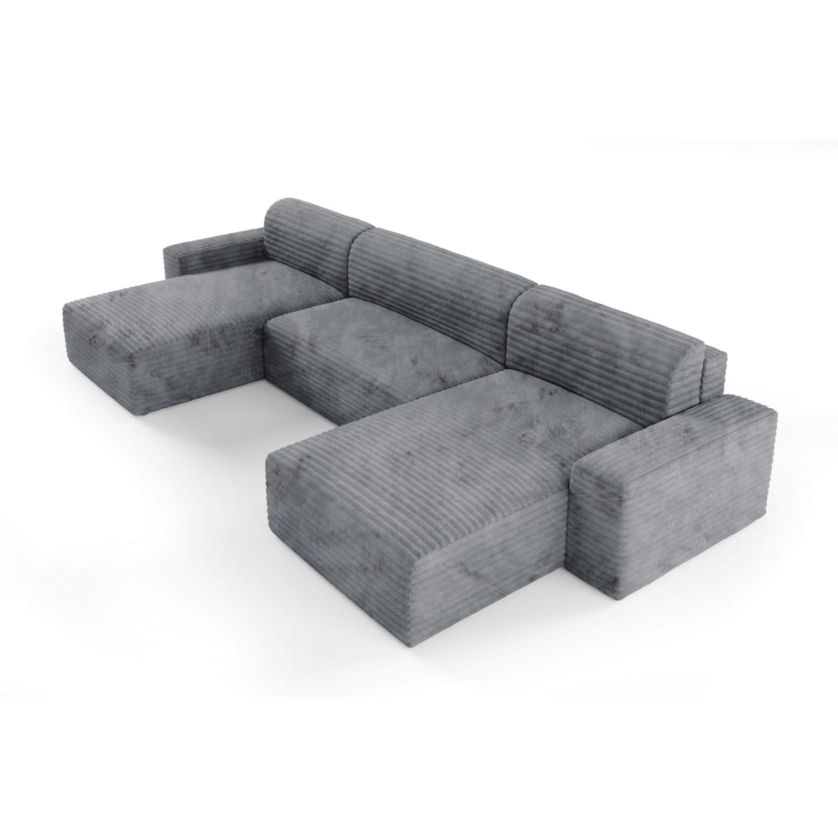 Narożnik COCO U z funkcją spania Kolor: TILIA 90