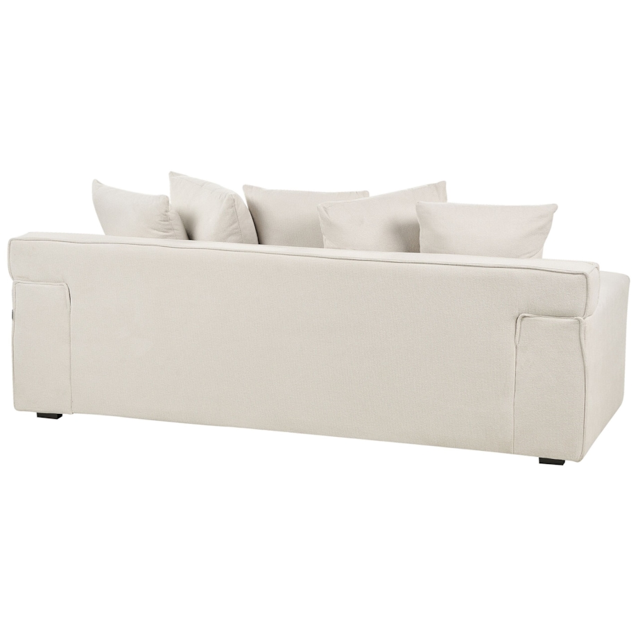 Sofa 3-osobowa złamana biel VISKAN