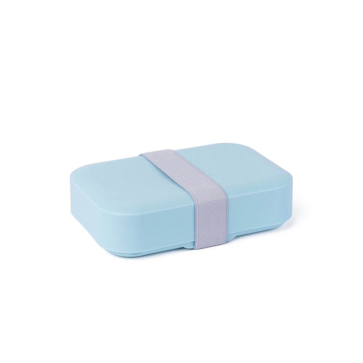 Amuse lunchbox średni z gumką Sky Blue