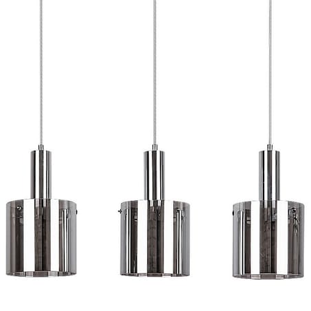 Kaskada LAMPA wisząca DONATI 5250 Rabalux loftowy zwis na listwie do kuchni chrom