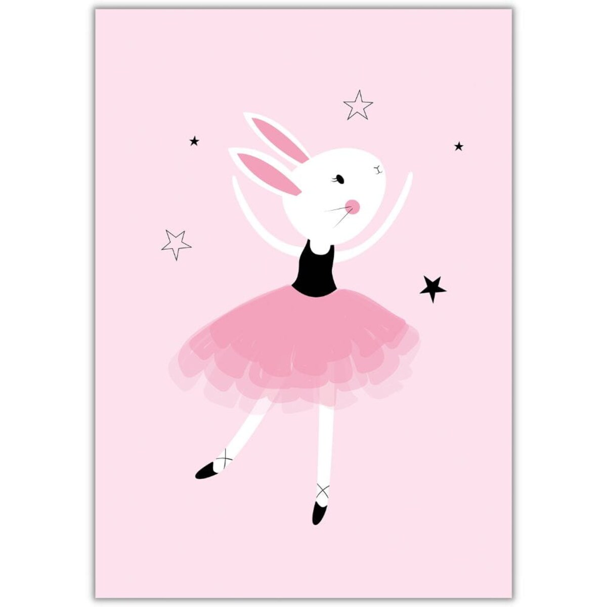 plakat cute ballerina 2 30x40 cm