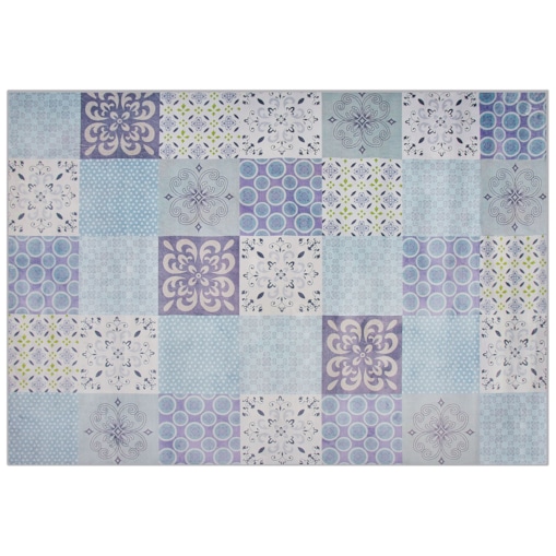 Dywan mozaika 160 x 230 cm wielokolorowy INKAYA